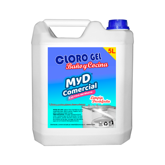 Cloro Gel 5 Litros