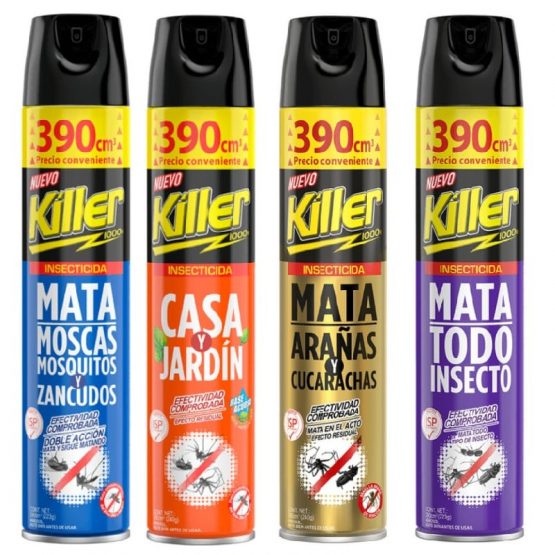 Insecticida Killer 4 unidades